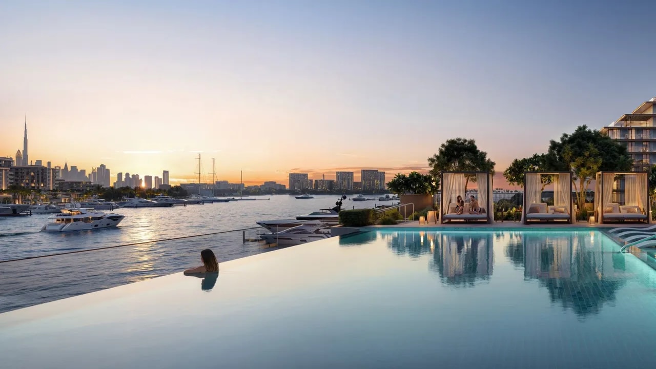 Aurea at Rashid Yachts & Marina: Waterfront Area Guide – view