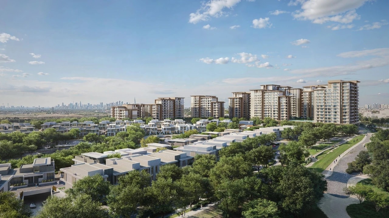 Mahra at Expo Valley Views - Modern Homes in Dubai – view