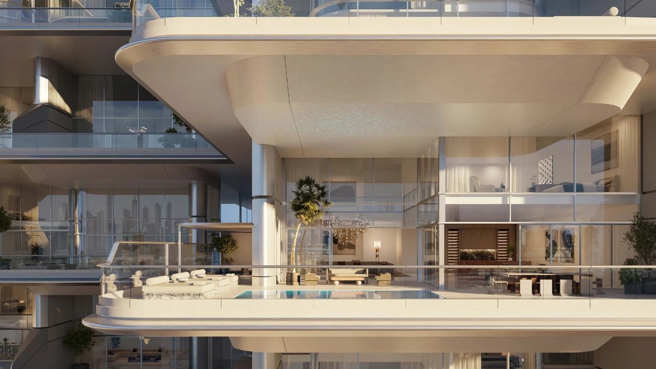 Omniyat Orla Dorchester Collection Residences on Palm Jumeirah – view