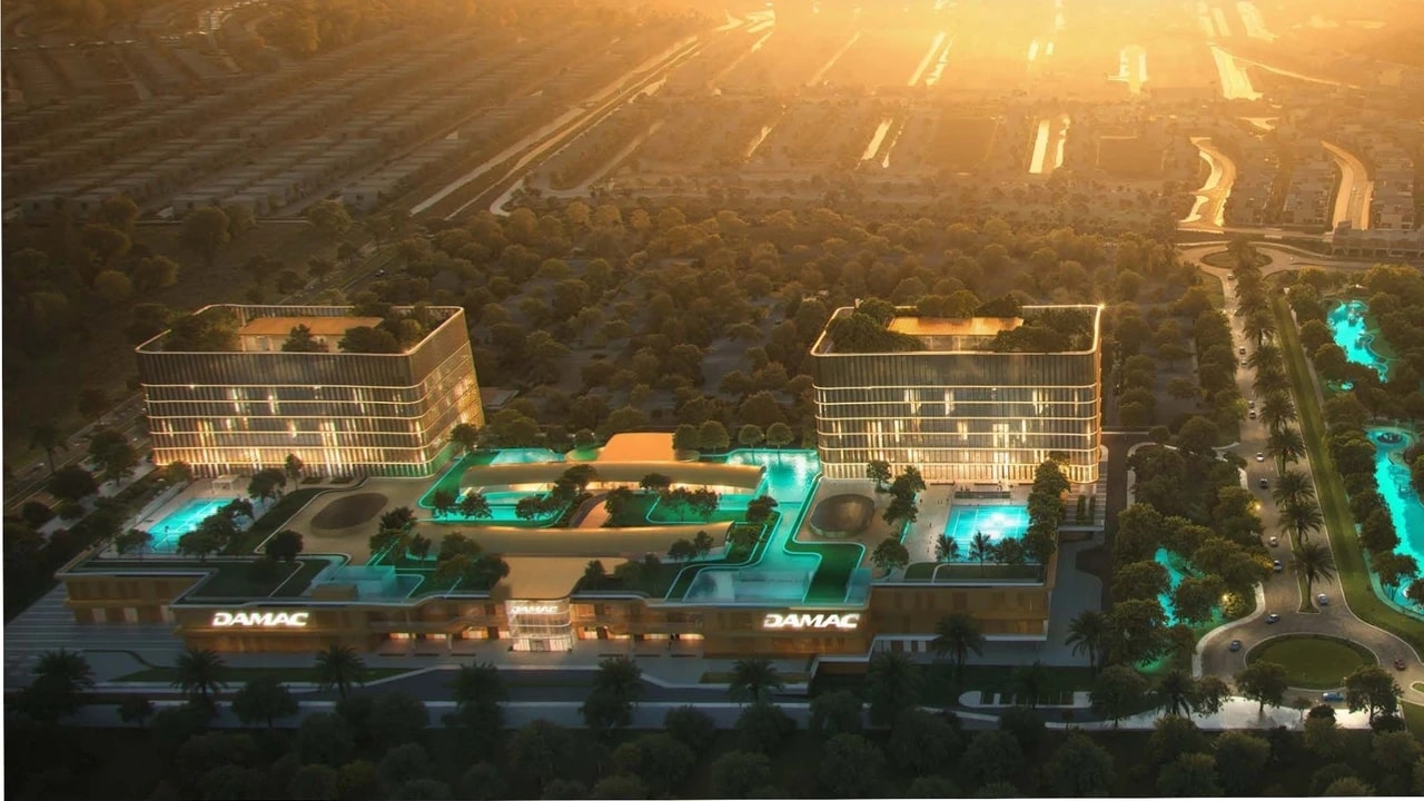 Piazza Roma Waterfront Offices – DAMAC Lagoons Dubai – Piazza Roma – Iconic Office Address in Dubai