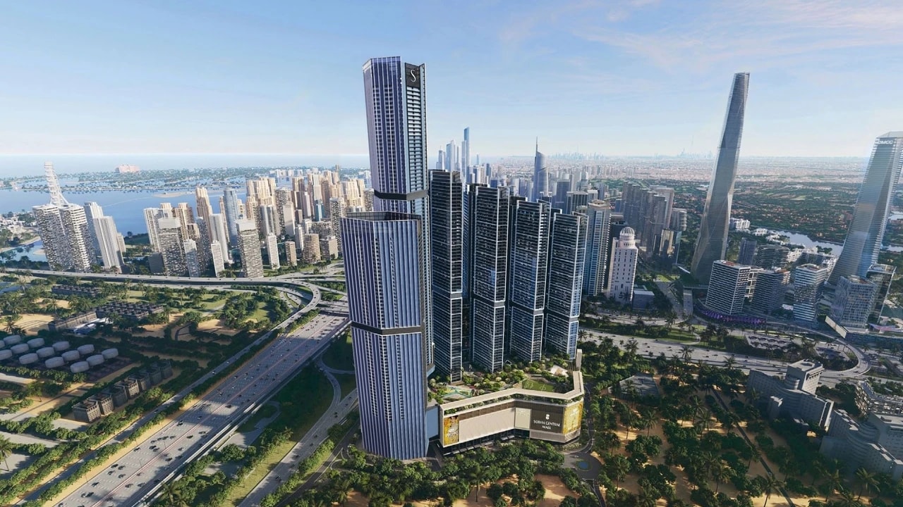 The Pinnacle at Sobha Central - Luxury Apartments Dubai – view